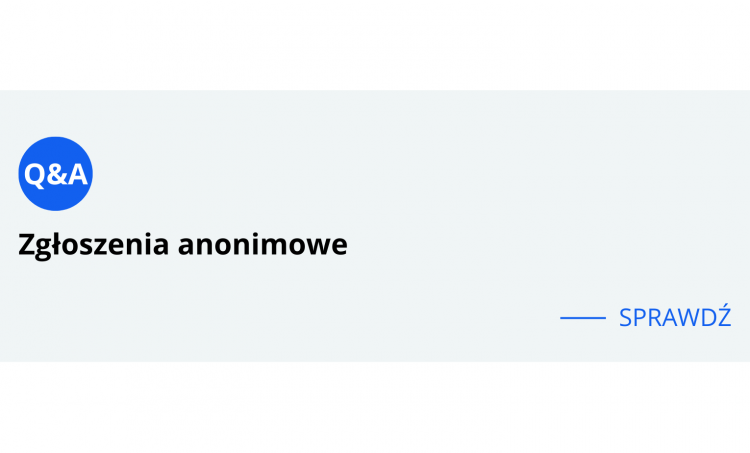 Anonimowe zgłoszenia: czy Sygnanet jest tylko do obsługi zgłoszeń anonimowych?